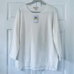 Michael Kors Cream Knit Pullover Sweater